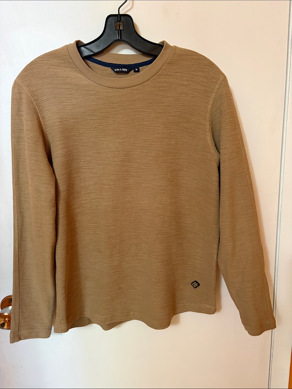 Men's Crewneck Sweater - Tan